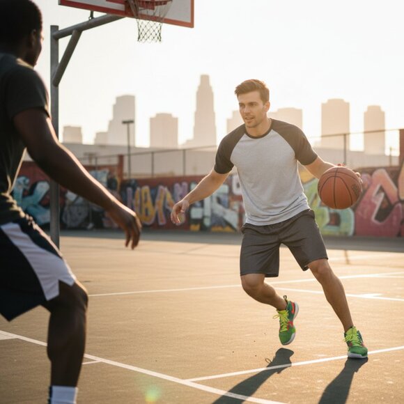 Express Men’s Raglan Tee – Medium - Picture 7 of 9